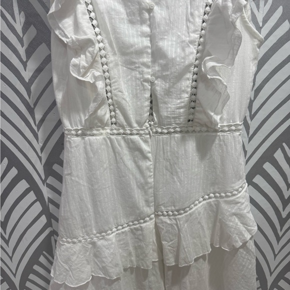 SHEIN White Ruffled Mini Dress - Picture 8 of 9